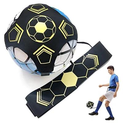 Image of Football Training Belt Adjustable Soccer Waist Kick Trainer Skills Aid Fits for Size 3 4 5 Footballs