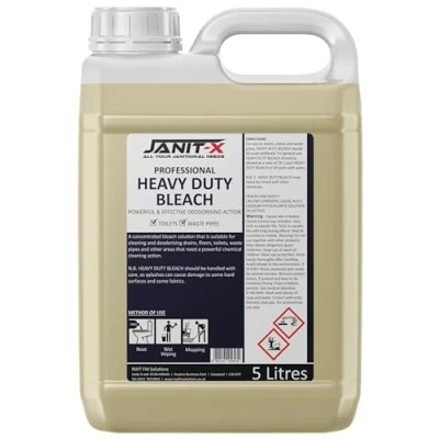 Image of Janit X Heavy Duty Bleach 5 Litre (1, without pump)
