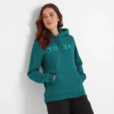 Image of TOG24 Magdalen Hoodie, Women&#039;s, Size: 8, Deep teal