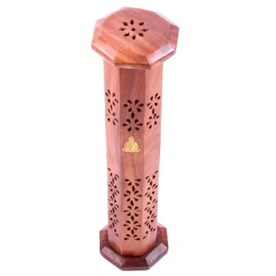 Image of PE168 Incense Tower Buddha, Sheesham Wood