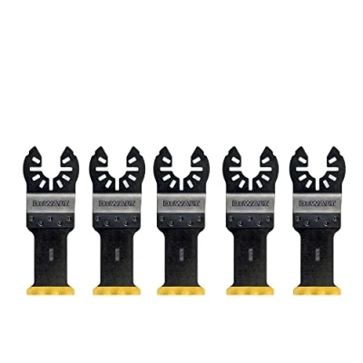 Image of DeWalt Accessories Pack of 5 Detail Blade 43 x 10 MM Dt20726 QZ