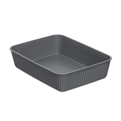 Image of Tatay Drawer Organiser A5 Baobab, Polypropylene, BPA free, Grey. Measures 17,7 x 24 5,6 cm