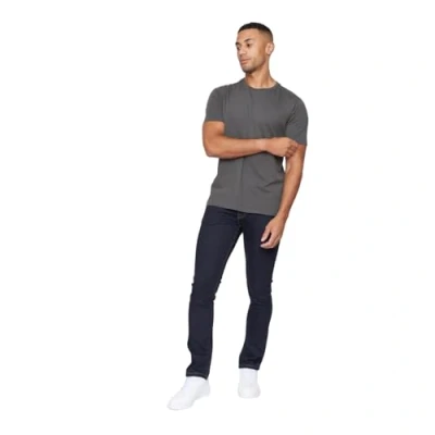 Image of Crosshatch Mens Essentials Buraca Classic Slim Fit Jeans(Buraca/Indigo Wash W34/30L)