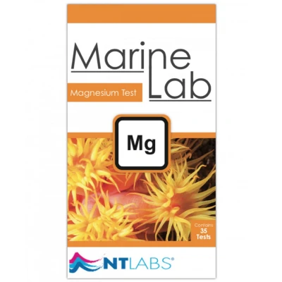 Image of NT Labs Marine Lab Magnesium Test Kit, Aquarium Water Testing Accurate Results, Contains up to 35 Tests.