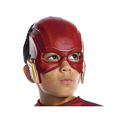 Image of Rubies 34273 Justice League flash Movie Kids Mask, red, One Size