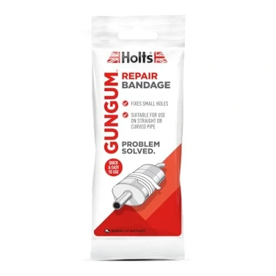 Image of Holts Gun Gum Exhaust Repair Bandage, Professional Quality Bandage For Small Holes, Creates Gas Tight Seal In Minutes, Reliable &amp; Easy To Use