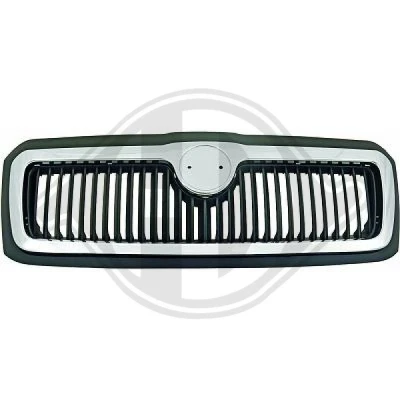 Image of 1U0853653A, 1U0853653A01C, 1U0853661A, 1U0853661A739, 1U0853665A Radiator Grill DIEDERICHS 7830140 SKODA: Octavia I Hatchback