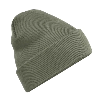 Image of Beechfield B45 Original Cuffed Beanie Olive Green