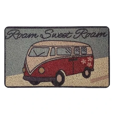 Image of Nicoman Funny Novelty Door Mat Gift Doormat &#039;Rome Sweet Rome&#039; (75x45cm/29.5x17.7inches)