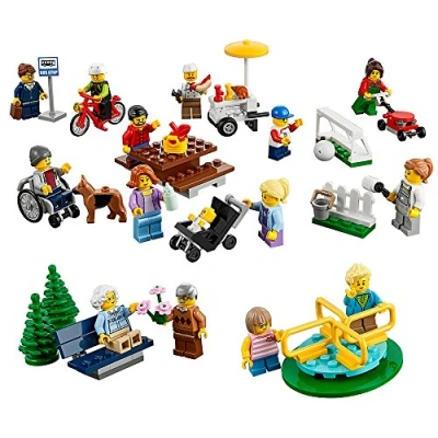 Image of LEGO City Town 60134 Fun in the park People Pack Building Kit (157 Piece) by