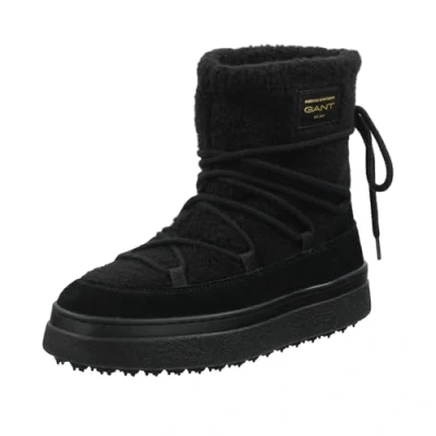 Image of GANT FOOTWEAR Women&#039;s snowhill Ankle Boot, Black, 5 UK