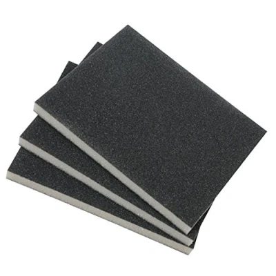 Image of kwb 3 Piece Sanding Sponge Set for Wood and Metal Fine, Medium, Coarse Grits, Dry Wet Capability