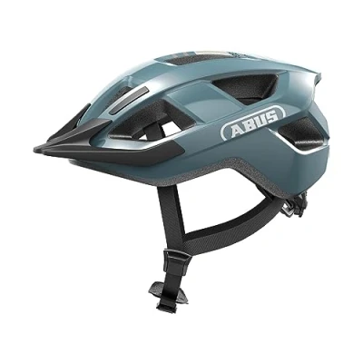 Image of ABUS Aduro 3.0 City Bike Helmet Sporty in Stylish Design For Everyday Riding and Touring Men Women Blue, Size L