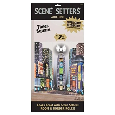 Image of Amscan Scene Setter Times Square