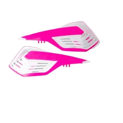 Image of Motorcycle Handguards For KLX YZF Universal Handlebar Protection Hand Guards Handguard Protector Dirt Bike Guard(Pink)