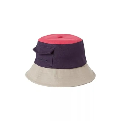 Image of SEALSKINZ Lynford Waterproof Unisex Bucket Hat with Pocket All Weather UV Protection Navy/Pink