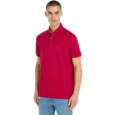 Image of Tommy Hilfiger Polo shirt, Men&#039;s, Size: XS, Royal berry