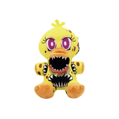 Image of MAGIC SELECT Nightmare Chica Plush 7 Inch Five Nights At Freddy&#039;s Fnaf, Stuffed Animal Dolls Freddy&#039;s, Toys, Boys Girls Birthday Gift