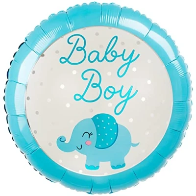 Image of Amscan 4312501 Sd C: Baby Boy Elephant