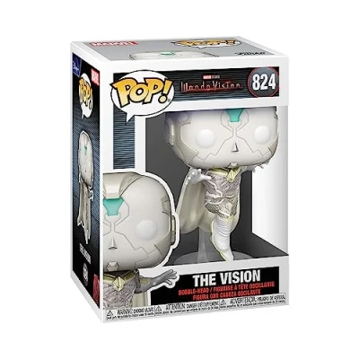 Image of Funko POP! Marvel: WandaVision the Vision Collectable Vinyl Figure Gift Idea Official Merchandise Toys for Kids &amp; Adults TV Fans Model Collectors and Display