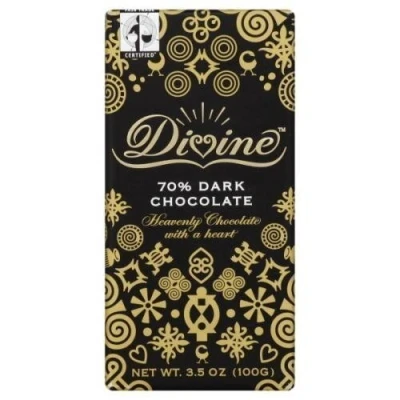 Image of Divine 70% Dark Chocolate 3 x 90g