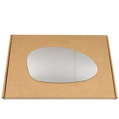 Image of Less4spares Wing Mirror Glass Right Compatible with BMW Z4 2003 2009 STICK ON Driver Off Side Blind Spot