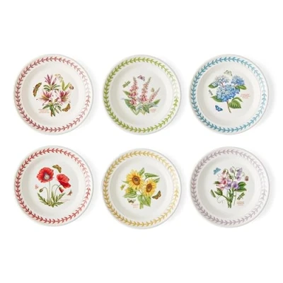 Image of Portmeirion Botanic Garden Meadow Set of 6 Side Plates