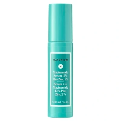 Image of Naturium Niacinamide Face Serum 12% Plus Zinc 2%, Skin Complexion Treatment &amp; Pore Minimizer, with Hyaluronic Acid Vitamin E 1.0 FL OZ / 30 ML