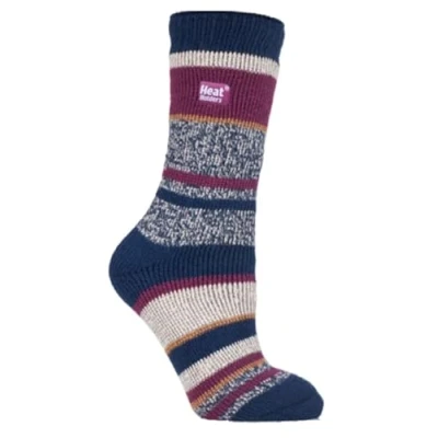 Image of HEAT HOLDERS Ladies Thermal Winter Warm Original Twist Socks (Fleckney)