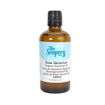 Image of Rose Geranium Organic Essential Oil 100ml 100% Pure and Natural