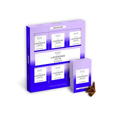 Image of The Kalesi Collection By Stamford Lavender Backflow incense Cones Pack of 6