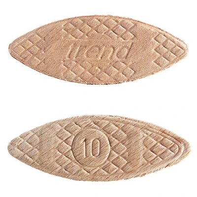 Image of Trend 100pcs Beechwood Joining Biscuits (No. 10) for Woodworking, Joinery, and Furniture Framing, BSC/10/100, Tan