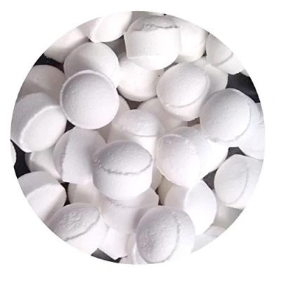 Image of 1kg Coconut Scented Bath Marbles Fizzers Mini Bombs (Approximately 100)