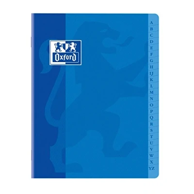 Image of Oxford 100104030 Stapled Directory, 17 x 22cm, 120 pages, small tiles 5 5mm, random color