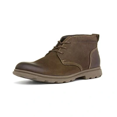 Image of Hush Puppies Men&#039;s Tyson Chukka Boots, Brown, 8 UK