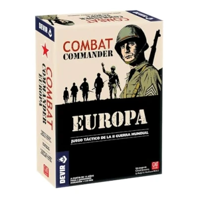 Image of Devir Combat Commander: Europe, Board Game, War Strategy 2 Player Game 14 Years (BGCOMMANDER)