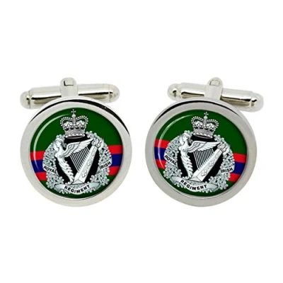 Image of Royal Irish Regiment, British Army Cufflinks in Box