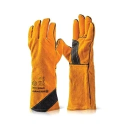 Image of Premium Gold Welders Gauntlet
