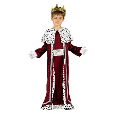 Image of FIESTAS GUIRCA Wise Man Child Costume 7 9 Years Kaspar