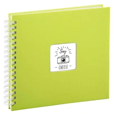Image of Hama &quot;Fine Art&quot; Spiral Bound Album, 28 x 24 cm, 50 white pages Kiwi
