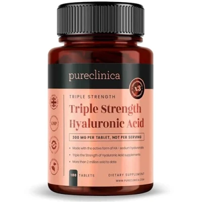 Image of Triple Strength Hyaluronic Acid 300mg x 180 tablets (6 months supply). 300% stronger than any other HLA tablet.