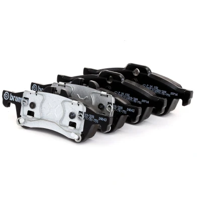 Image of 7842D1060 Brake pad set BREMBO P 06 032 prepared for wear indicator without accessories MINI: Convertible, Hatchback, Hatchback