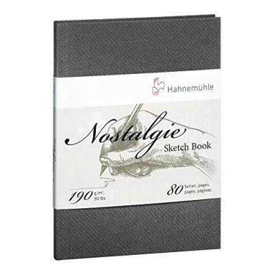 Image of Nostalgia Sketchbook 190 g/m² A4 Portrait Format 40 Sheets / 80 Pages