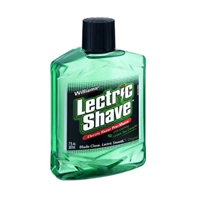 Image of Williams Lectric Shave Lotion Regular 7 Oz, Pack of 3 by
