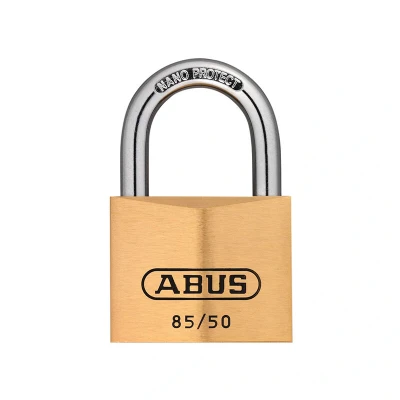 Image of Abus 85/50mm Brass Padlock Carded ABU8550C
