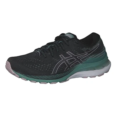 Image of Asics Gel Kayano 28 Womens Black Running Trainers Size UK 4