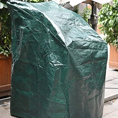 Image of Unibos Stacking Chair Cover Garden Patio Outdoor Waterproof Tear Resistant