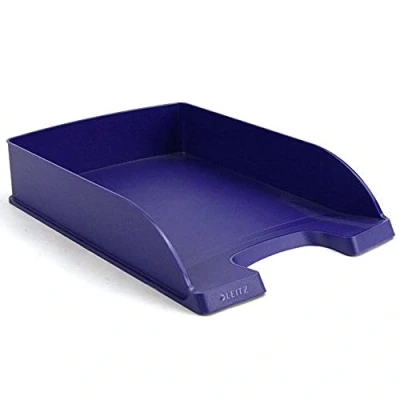 Image of Esselte A4 Letter Tray, Blue, Transit Range, 15652