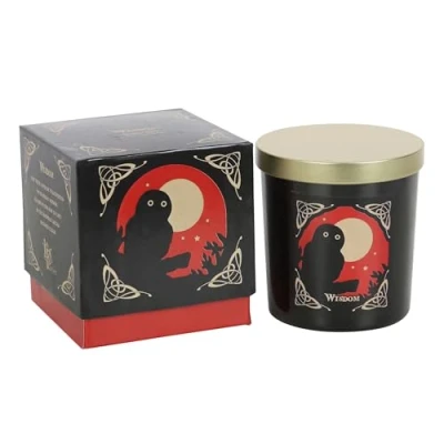 Image of Lisa Parker Way of The Witch Wisdom Candle: Gift Range, Manifestation &amp; Meditation with Sandalwood Aroma for Grounding and Clarity