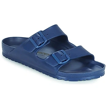 Image of Birkenstock Arizona Pool slides, Size: 9, Navy Soft synthetic